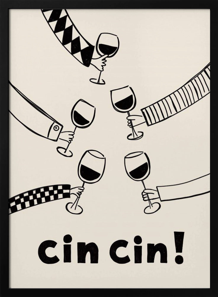 Cin cin! Wine Party with Friends | Poster