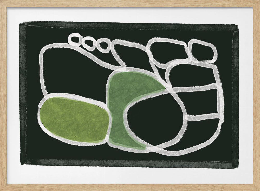 Line drawing abstracr | Poster