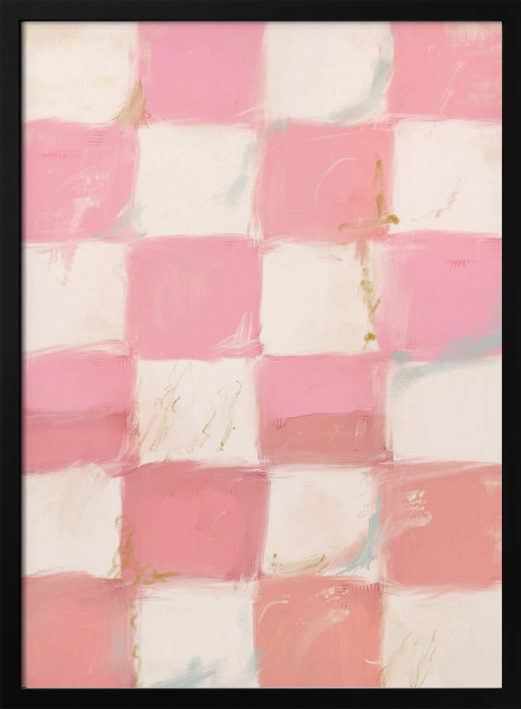 Pastel Checkered Bliss | Poster