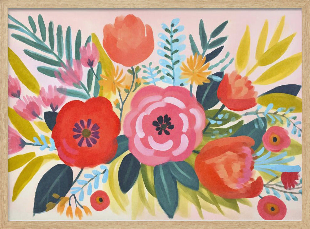 Whimsy Spring Garden | Poster