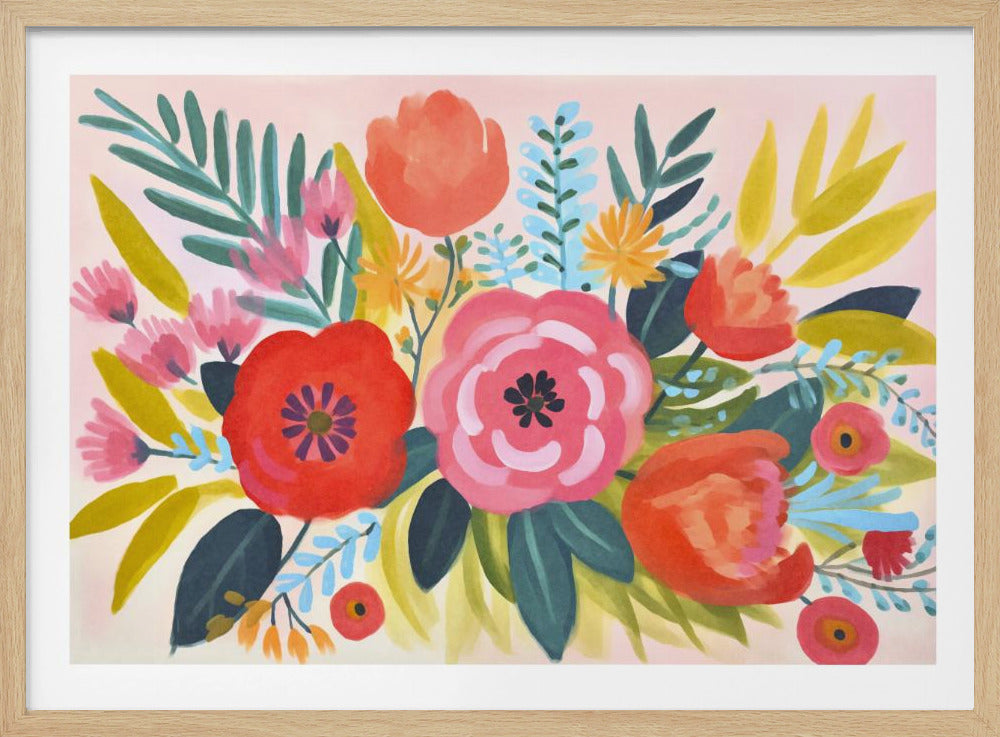 Whimsy Spring Garden | Poster