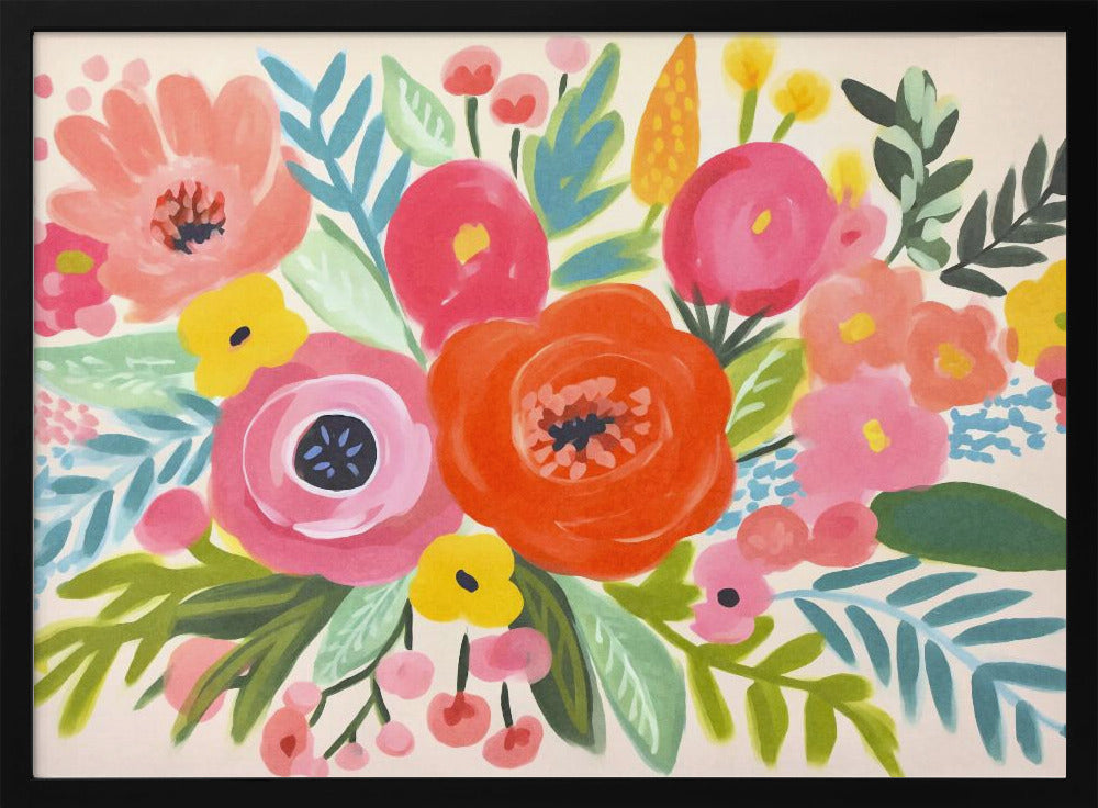 Whimsy Flower Bouquet | Poster