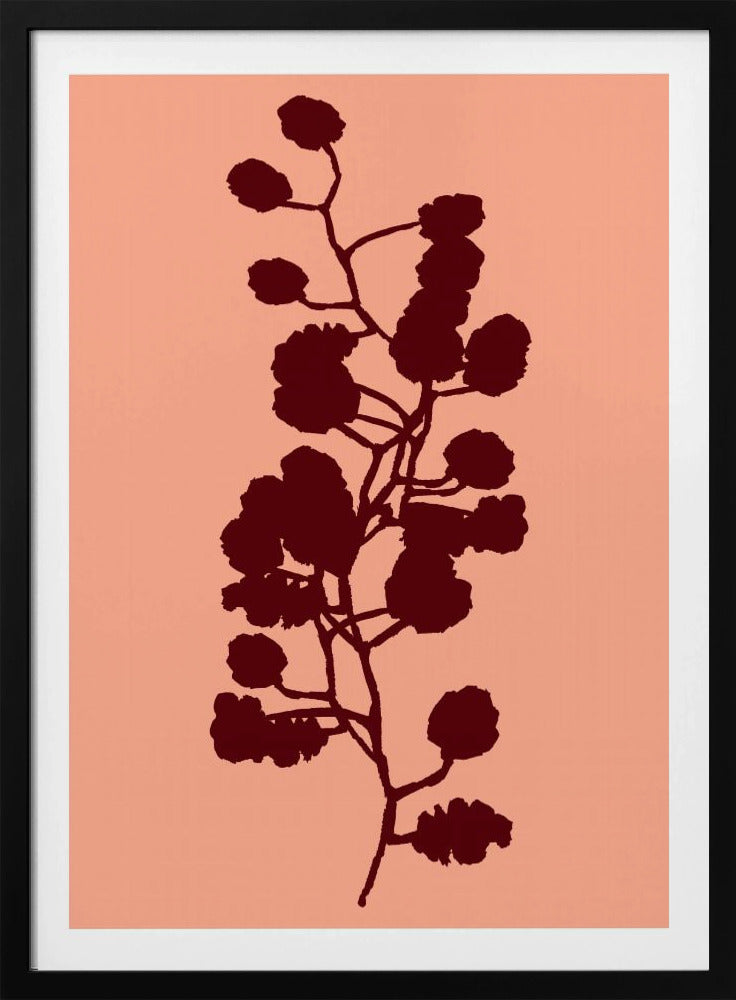 Floral Silhouette 1 | Poster