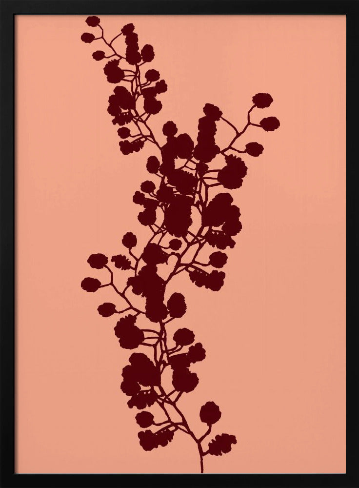 Floral Silhouette 3 | Poster