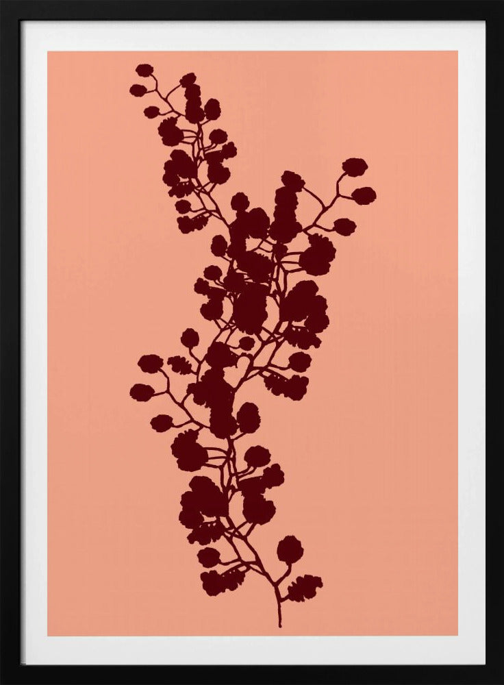 Floral Silhouette 3 | Poster