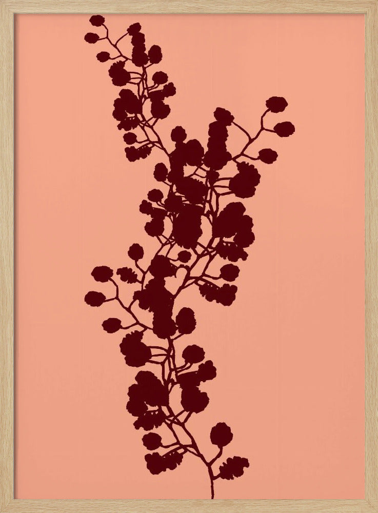Floral Silhouette 3 | Poster