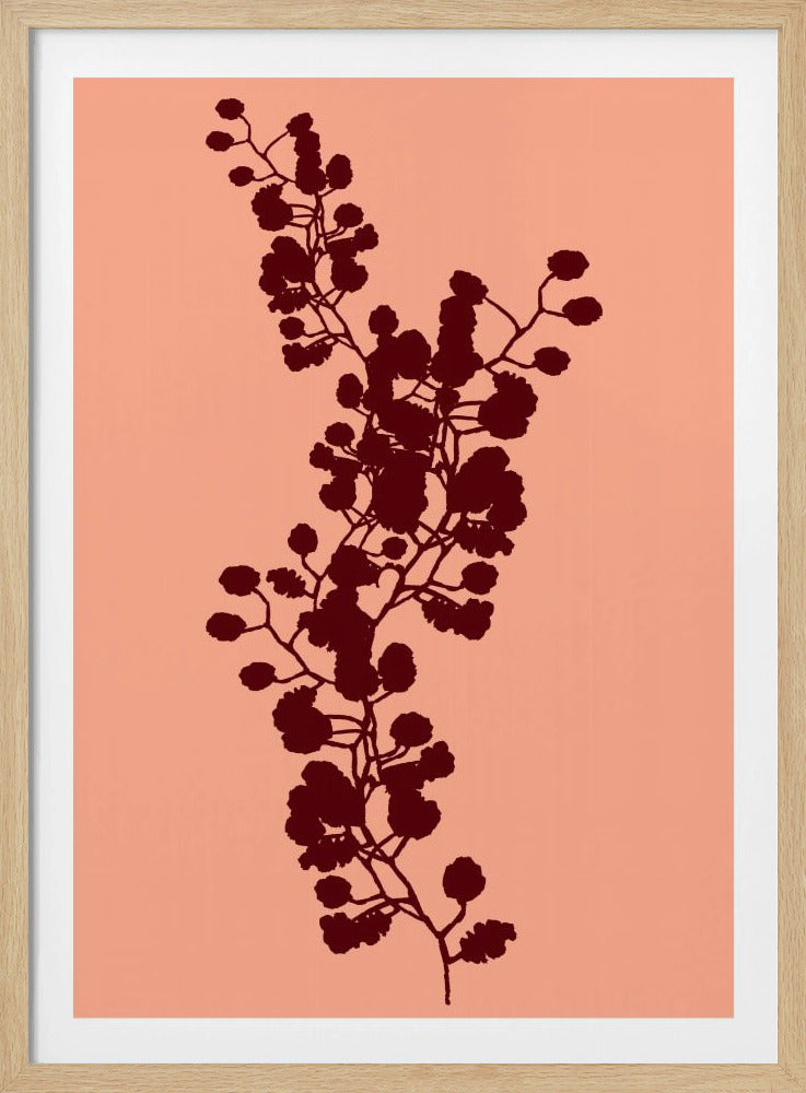 Floral Silhouette 3 | Poster