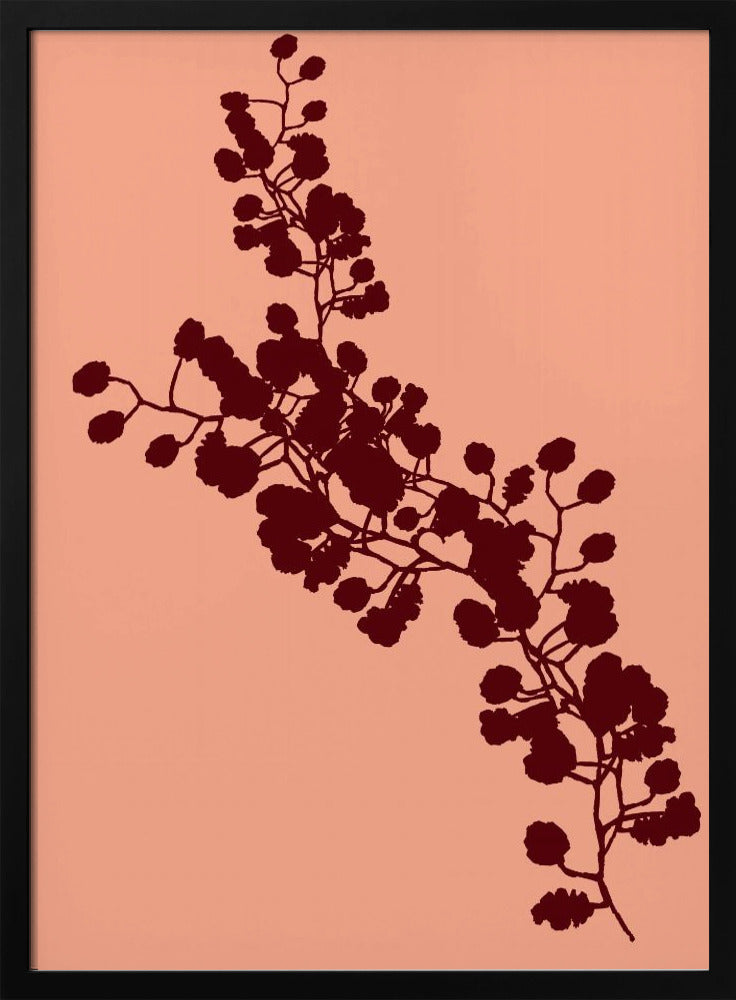Floral Silhouette 4 | Poster