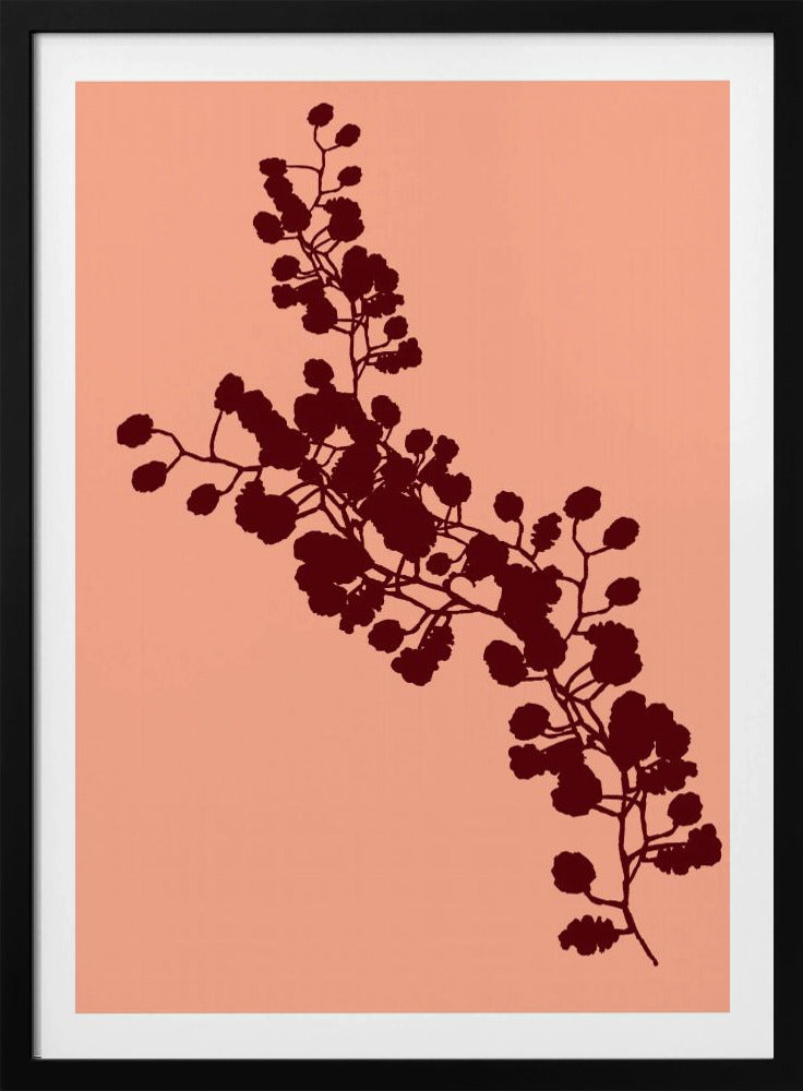 Floral Silhouette 4 | Poster