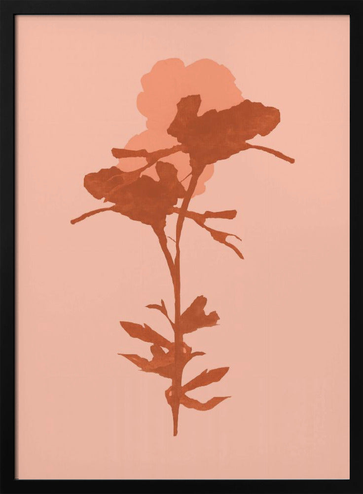 Floral Silhouette 7 | Poster