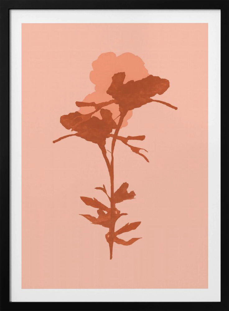 Floral Silhouette 7 | Poster
