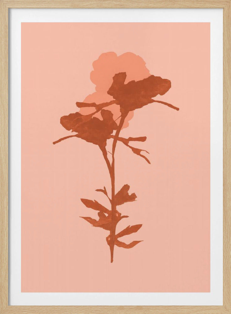 Floral Silhouette 7 | Poster
