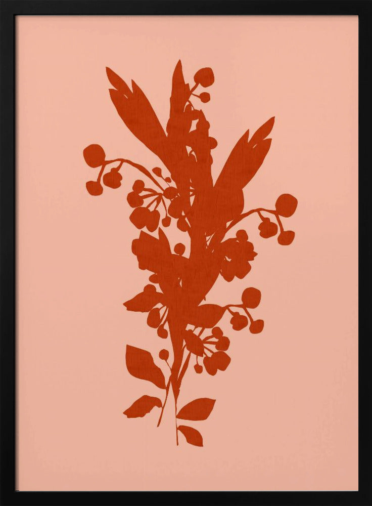 Floral Silhouette 8 | Poster