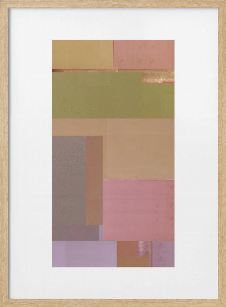 Abstract Textured Composition 5 | Poster