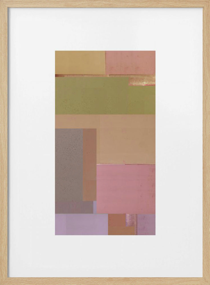 Abstract Textured Composition 5 | Poster