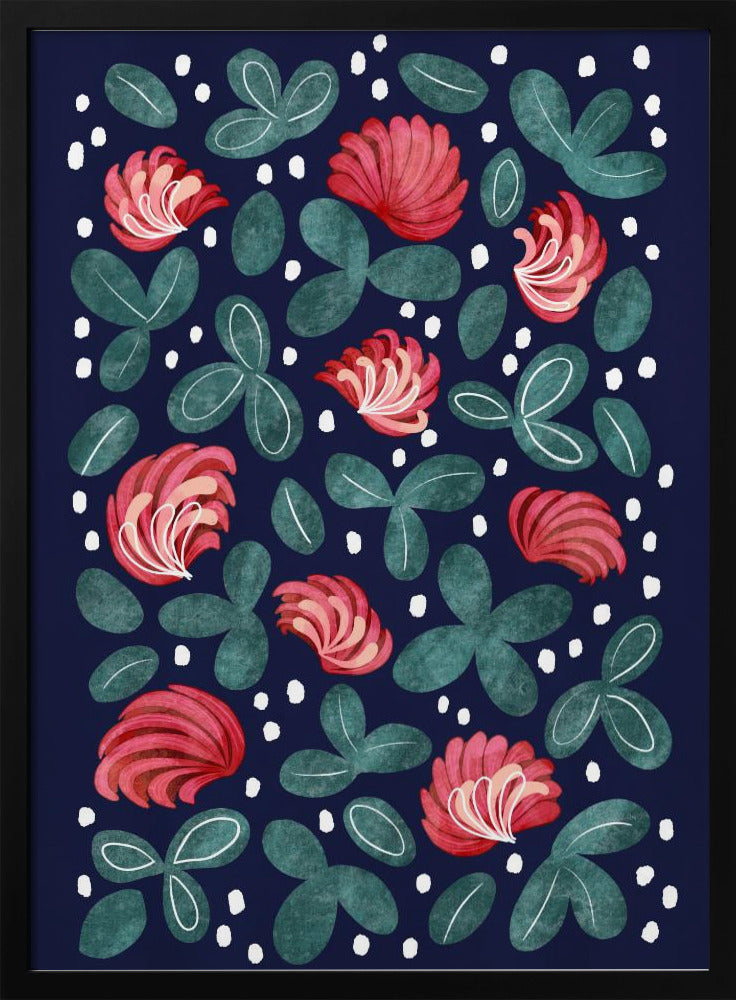 Red flowers III | Poster