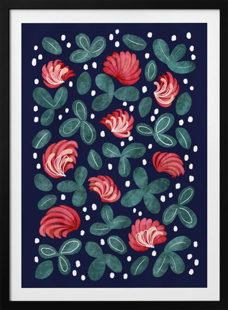 Red flowers III | Poster