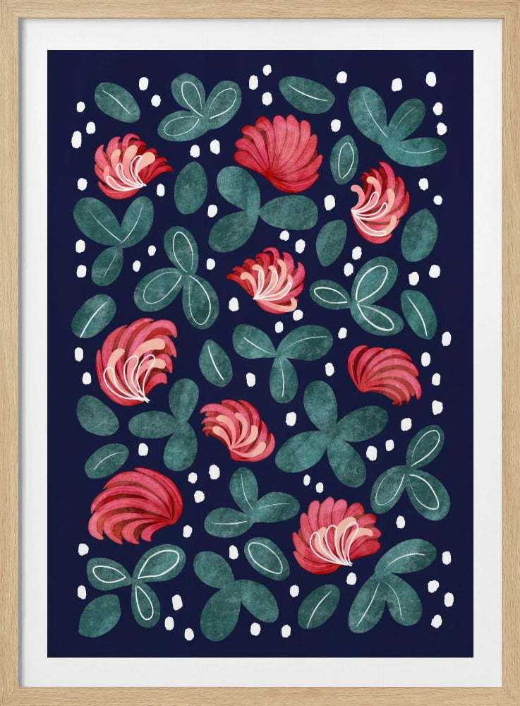 Red flowers III | Poster