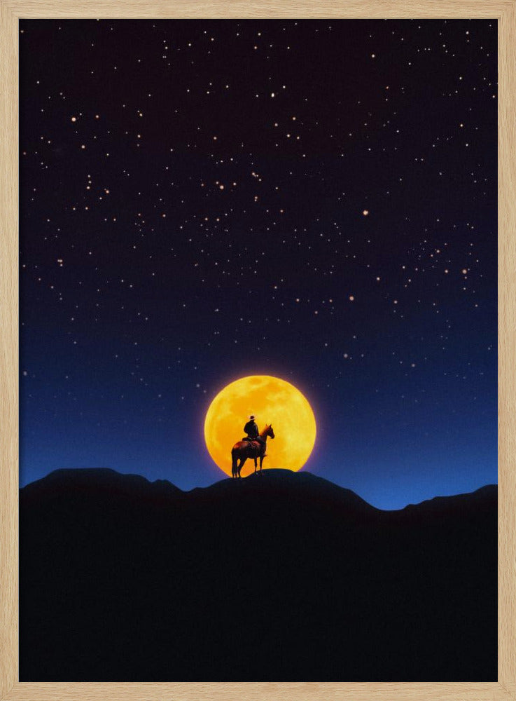 The Rider and the Moon | Poster