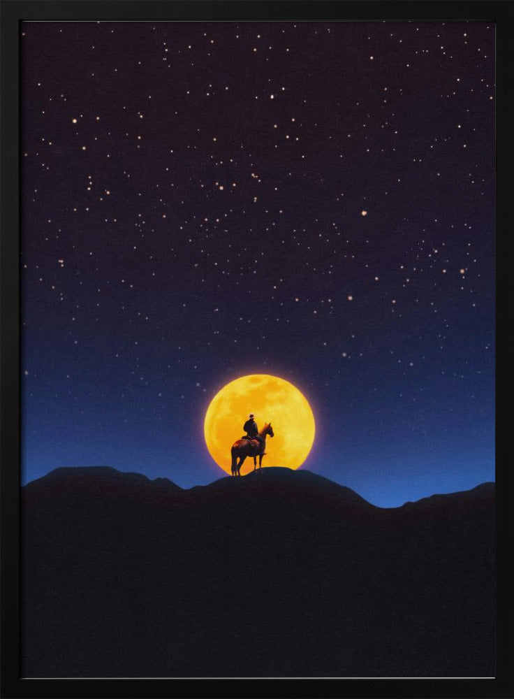 The Rider and the Moon | Poster