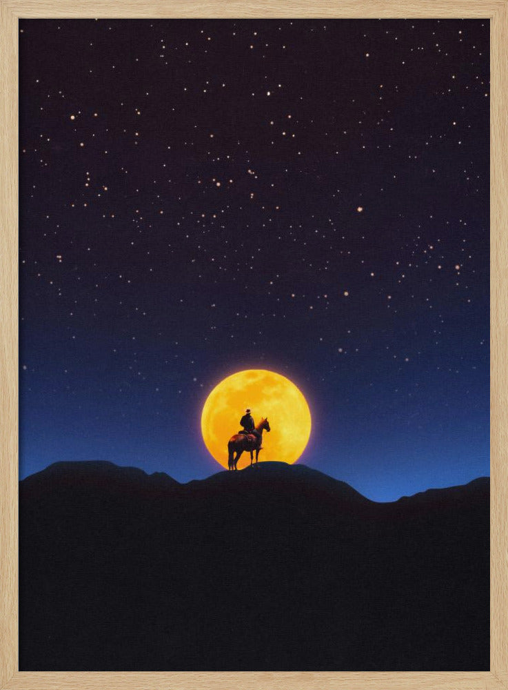 The Rider and the Moon | Poster