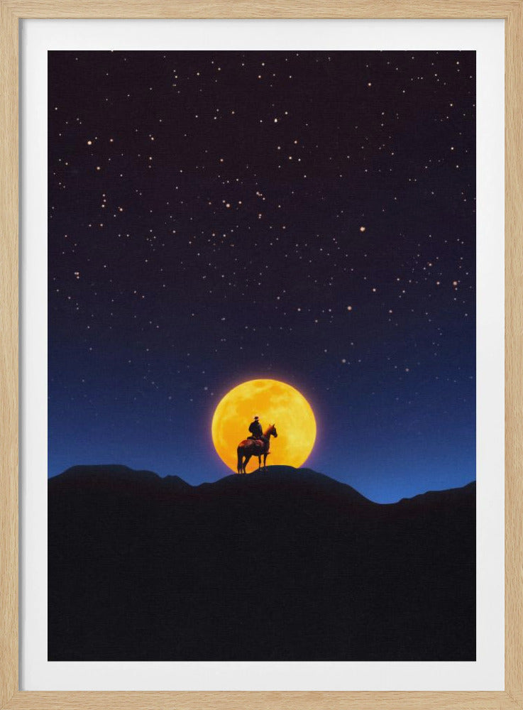 The Rider and the Moon | Poster