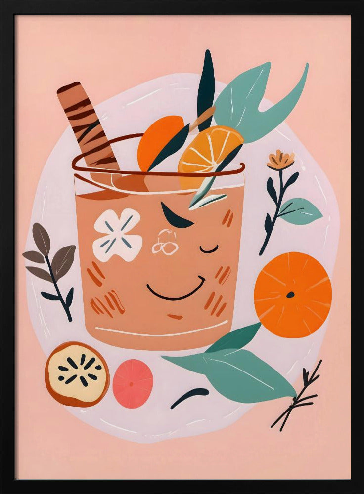 Cinnamon & Orange Cocktail | Poster