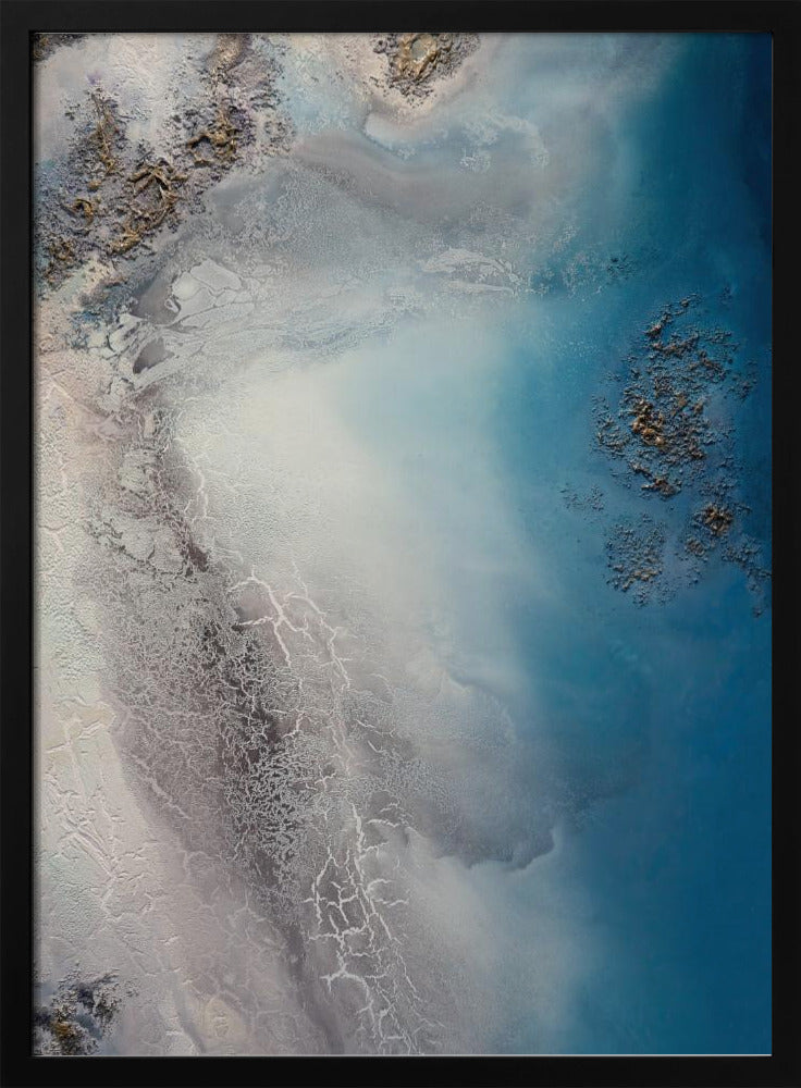 Aerial Beach  - Seaside Whispers 2 | Poster