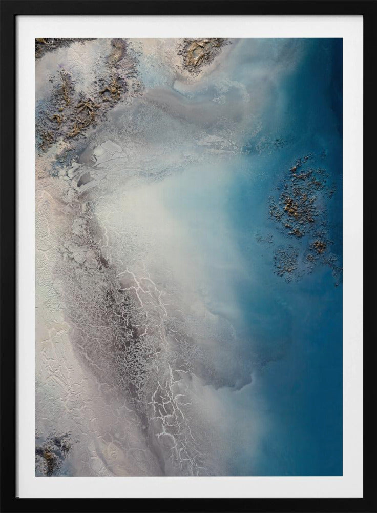 Aerial Beach  - Seaside Whispers 2 | Poster