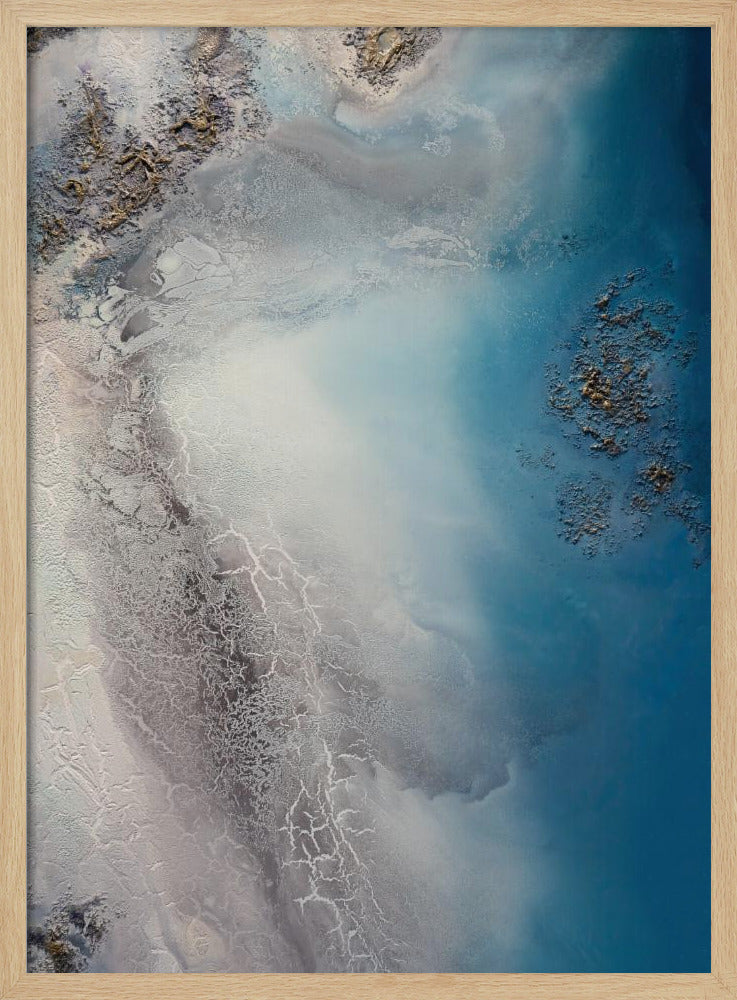 Aerial Beach  - Seaside Whispers 2 | Poster