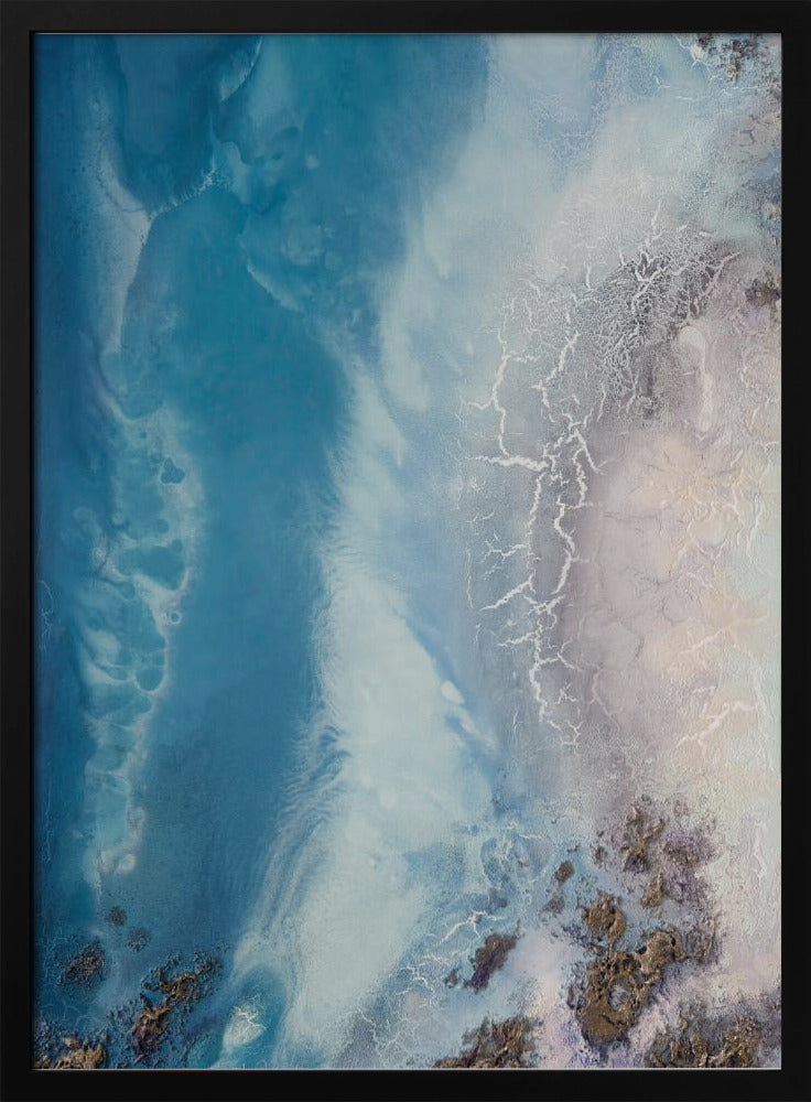 Aerial Beach  - Seaside Whispers 1 | Poster