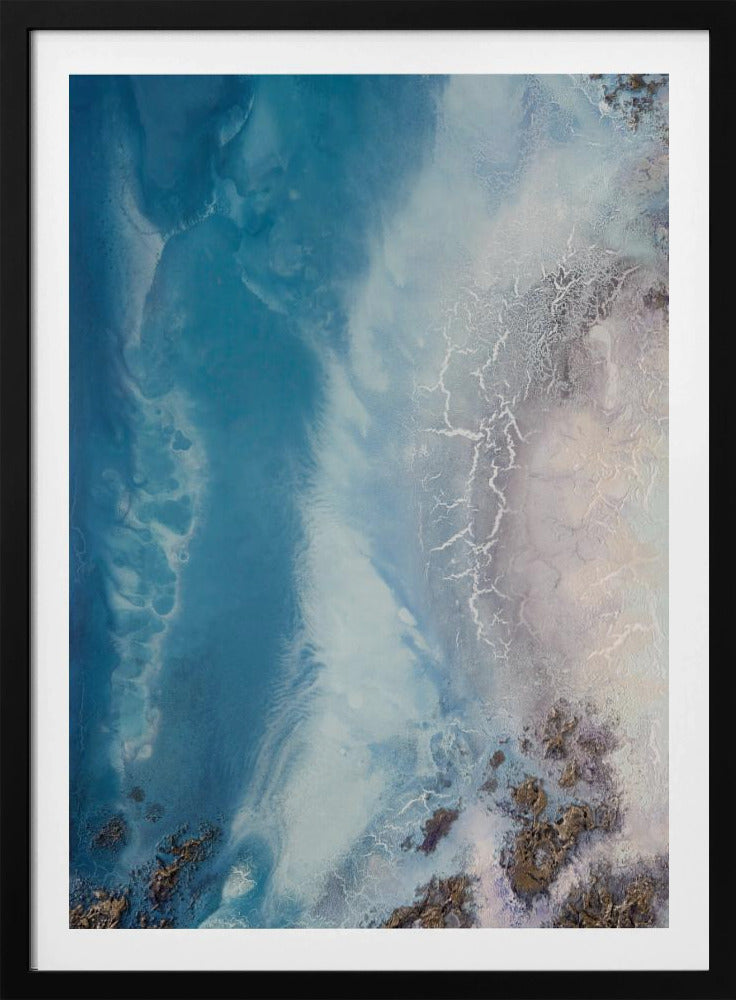 Aerial Beach  - Seaside Whispers 1 | Poster