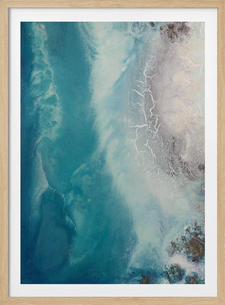 Calming Sea -Ocean Drift 1 | Poster