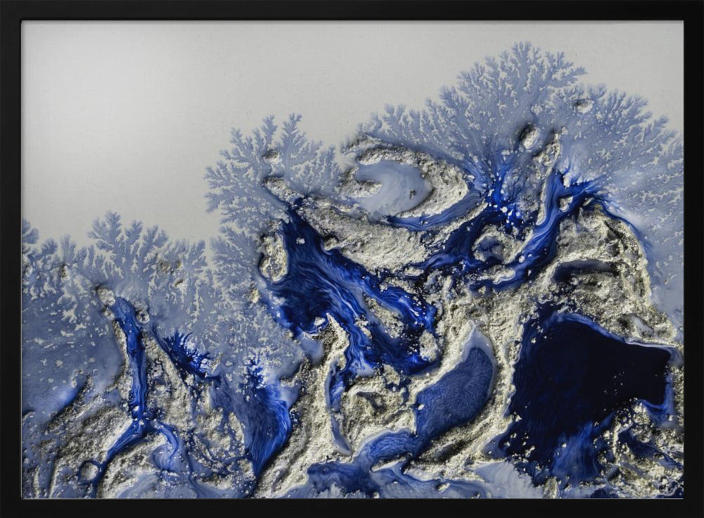 Abstracts Best Sellers -Azure Escape | Poster