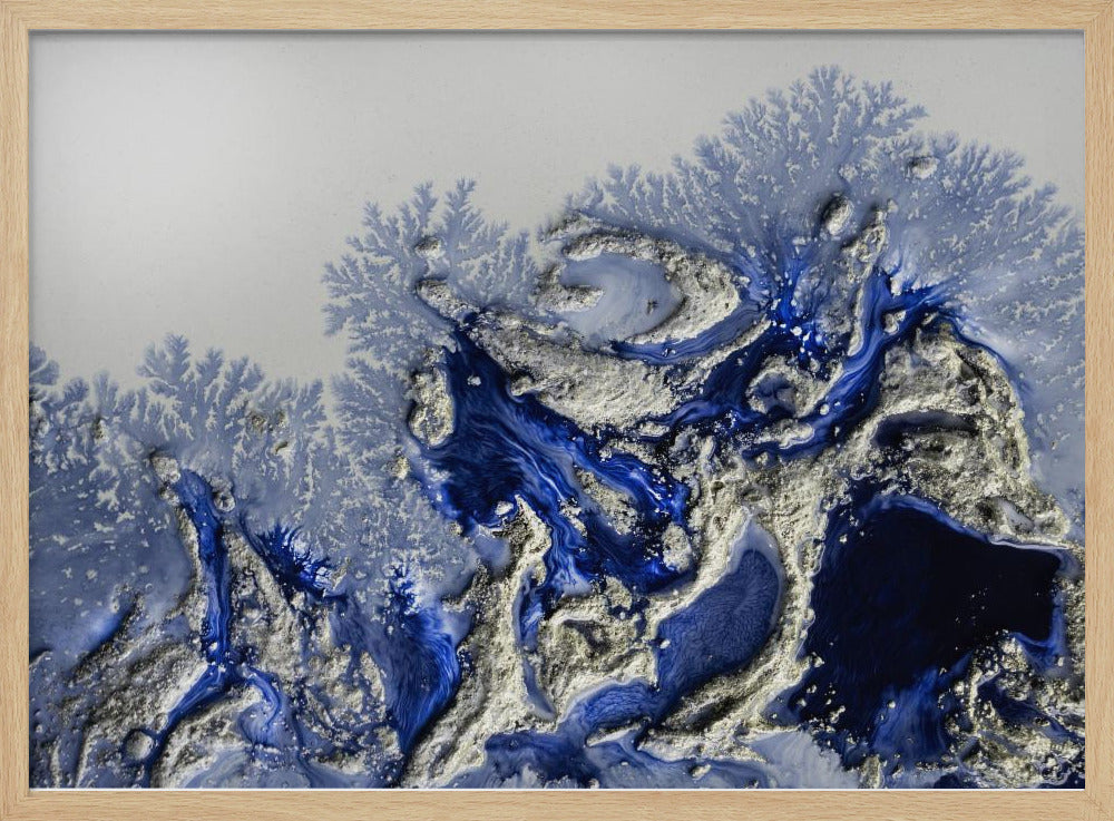 Abstracts Best Sellers -Azure Escape | Poster