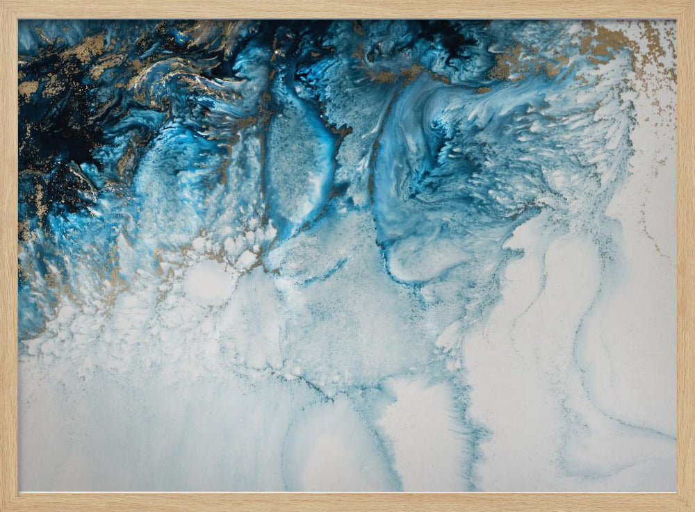 Coastal Art - Coastal Blues | Poster