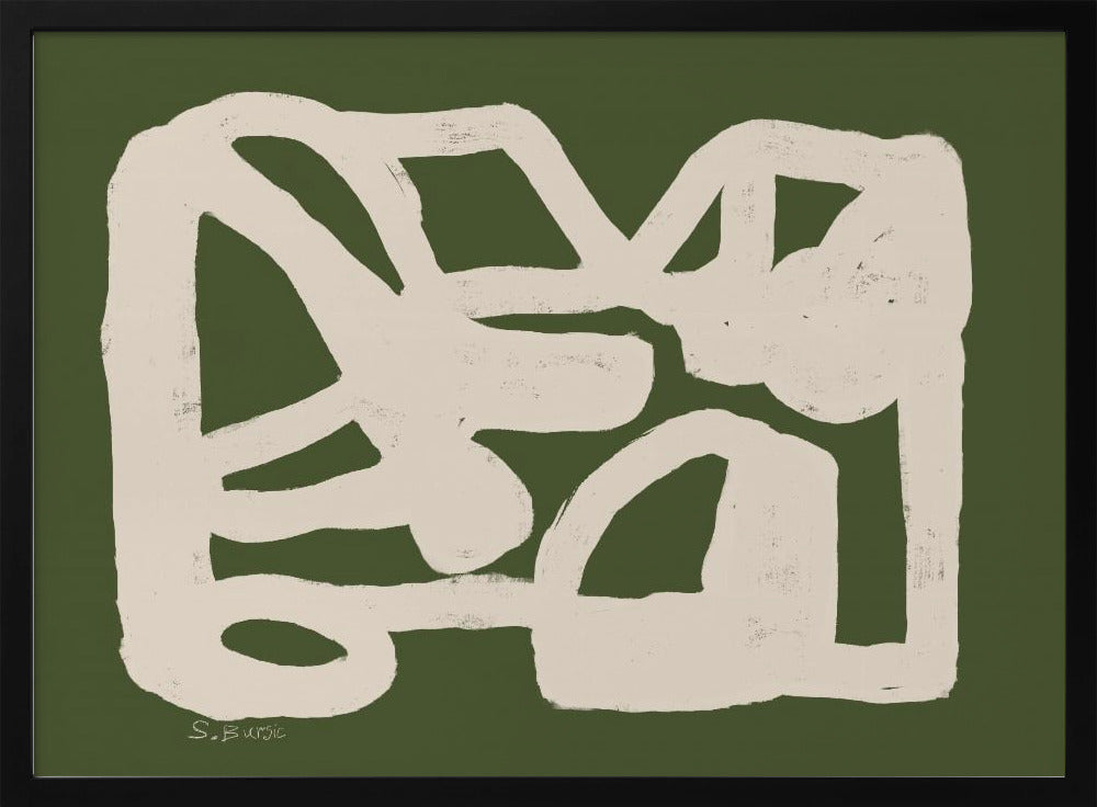 ABSTRACT Green | Poster