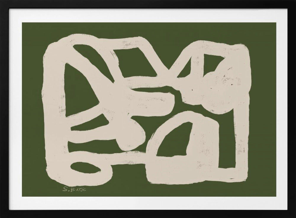 ABSTRACT Green | Poster