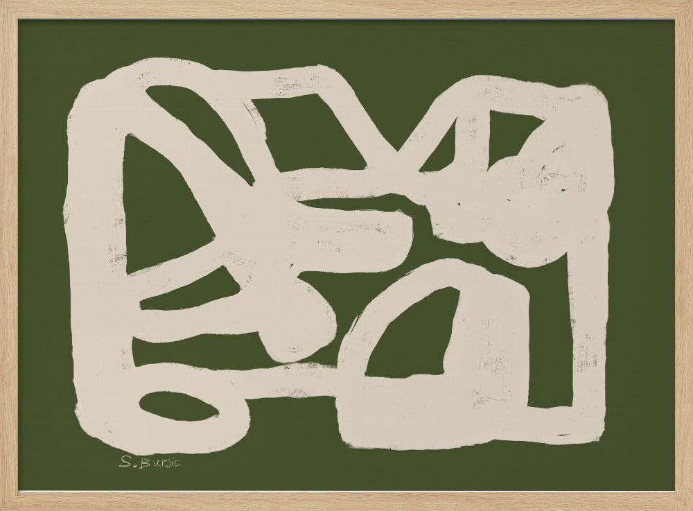 ABSTRACT Green | Poster