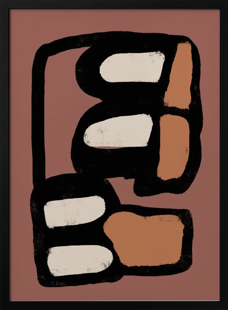 Oval abstract | Poster