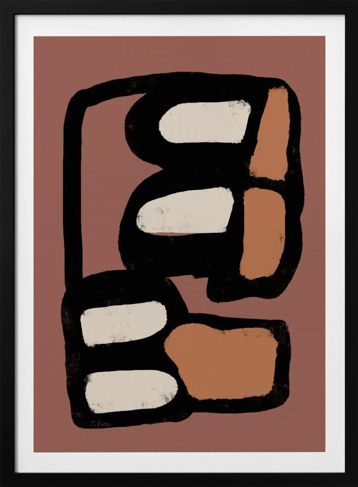 Oval abstract | Poster