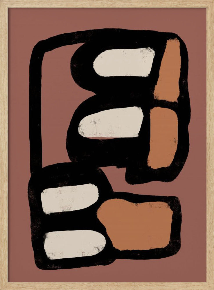 Oval abstract | Poster