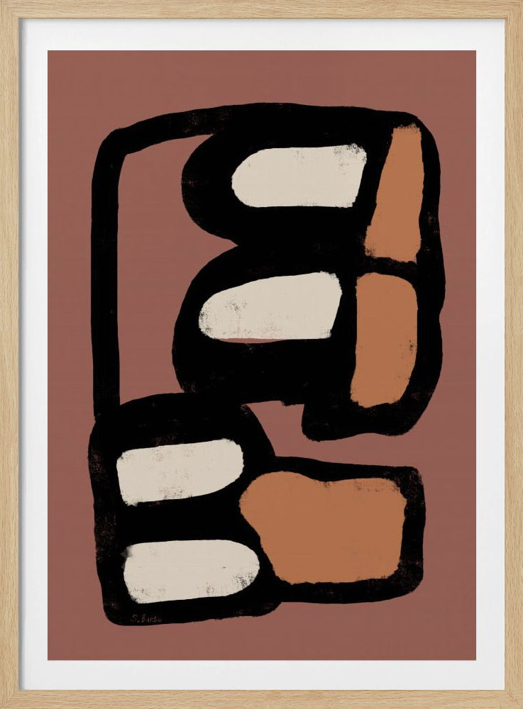 Oval abstract | Poster