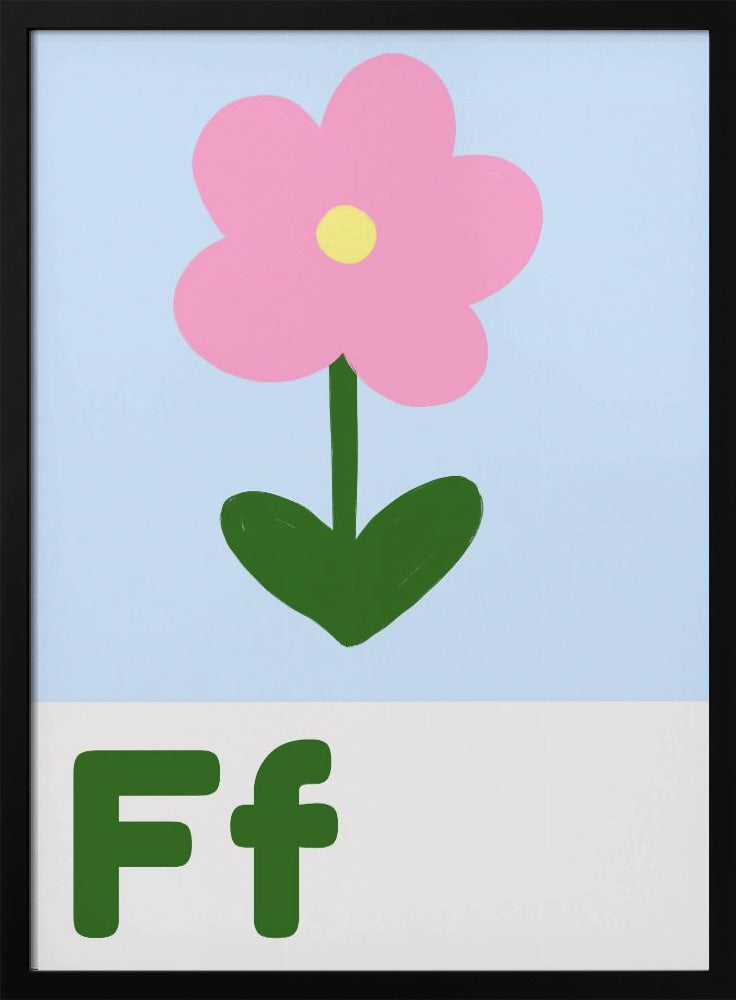Floral Alphabet | Poster