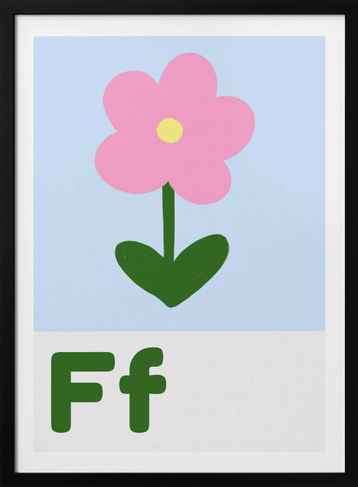 Floral Alphabet | Poster