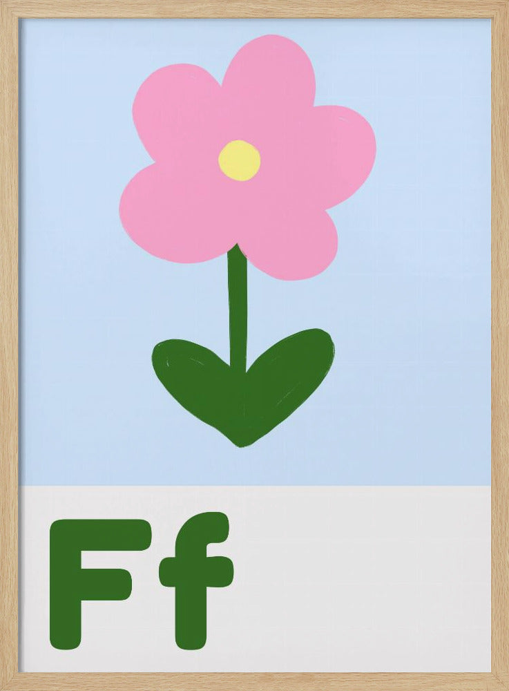 Floral Alphabet | Poster