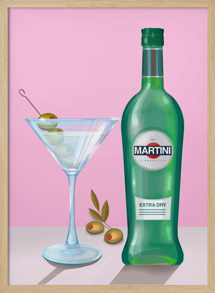 Martini Cocktail | Poster