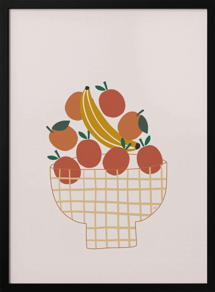 Colorful Fruit Bowl | Poster