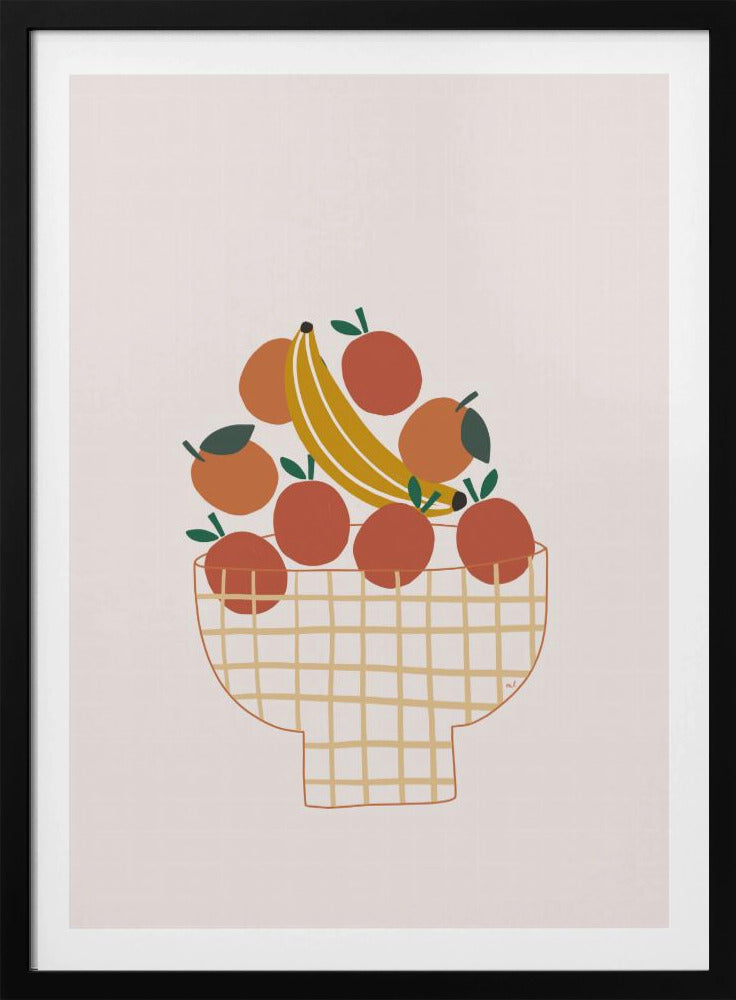 Colorful Fruit Bowl | Poster