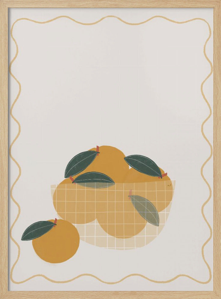 Bowl of Oranges | Poster